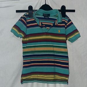 Polo by Ralph Lauren multicolor Striped Polo Shirt size 4T